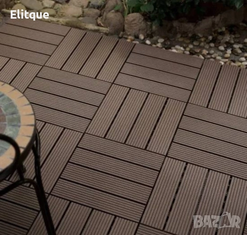 Уникално красив сглобен декинг под - 1бр, снимка 3 - Други стоки за дома - 52832132