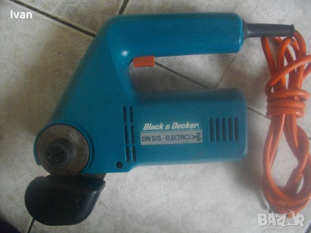 Ел.Ножица BLACK DECKER DN515-W.GERMANY-150W-За Ел.Рязане Плат/Табак/Картон/Ламарина-ОТЛИЧНА-КатоНова, снимка 8 - Други инструменти - 45602371