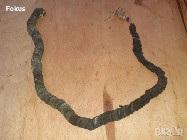 Стар възрожденски накит за но сия наниз акчета, снимка 5 - Антикварни и старинни предмети - 53270087