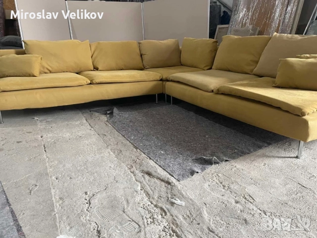 Ъглов диван в много добро състояние , снимка 8 - Дивани и мека мебел - 52307651