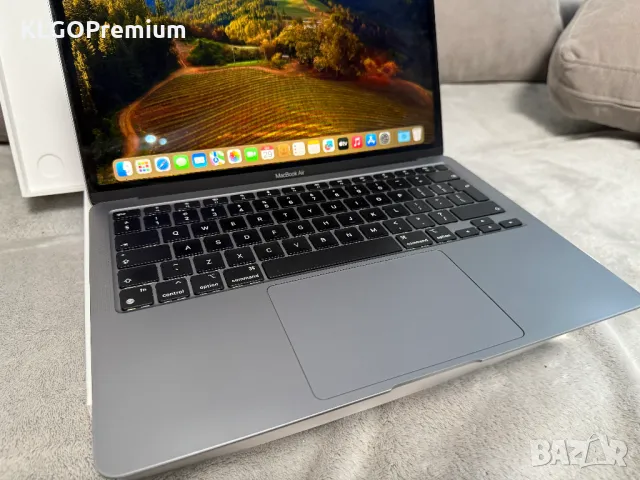  Лаптоп Apple Macbook Air M1 256gb 8GB RAM Retina 13.3 Space Gray, снимка 8 - Лаптопи за работа - 47411090