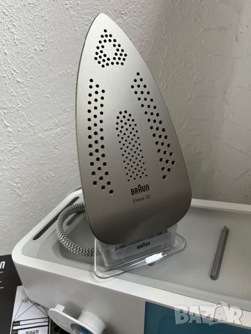 Ютия с Парогенератор Braun IS5022, Плоча Eloxal 3D, 2400W, 1.4 л, 340 гр/мин!, снимка 4 - Ютии - 45762024