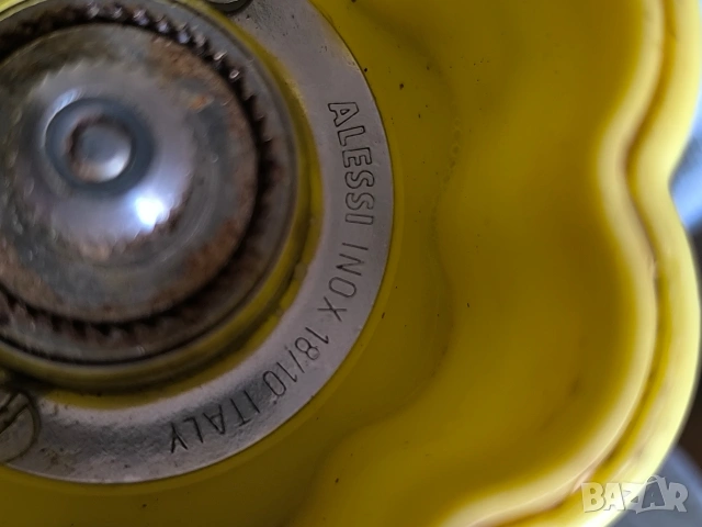 дизайнерска мелничка черен пипер Alessi italy 1998 Alessandro mendini, снимка 8 - Аксесоари за кухня - 53476002