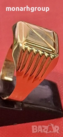 Златен пръстен , снимка 3 - Пръстени - 54253479