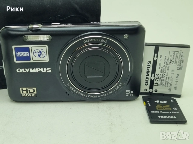 Olympus VG-160 Full HD 14MP 20x Zoom Digital Compact Camera. Like New., снимка 2 - Фотоапарати - 53893653