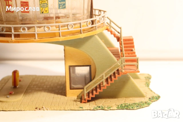 FALLER? KIBRI? VOLLMER? H0 1/87 БЕНЗИНОСТАНЦИЯ СГРАДА КЪЩА ВАГОН ВЛАК ЖП, снимка 2 - Колекции - 53742961