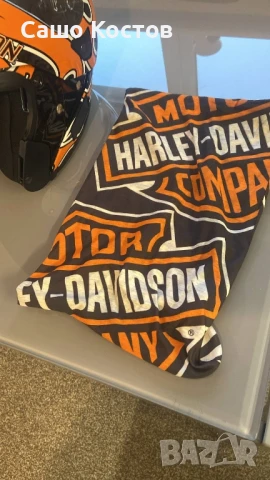 3 броя Каски Harley-Davidson , Ръкавици , Кърпа за глава., снимка 12 - Фен артикули - 50461482