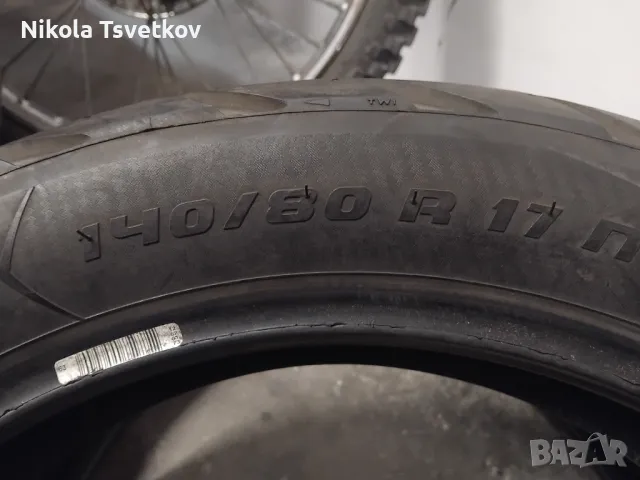140/80R17 METZELER, снимка 6 - Гуми и джанти - 49976717