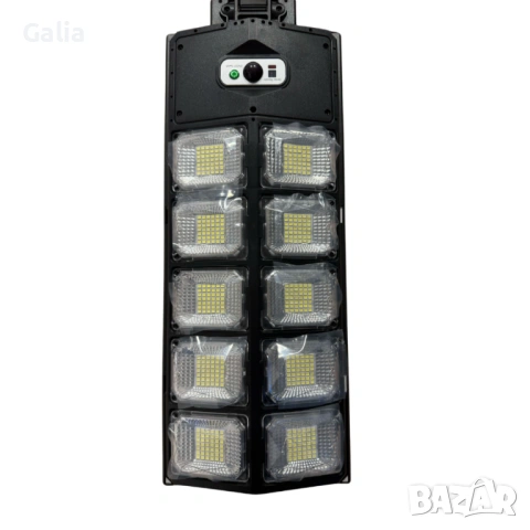 Led соларна улична лампа - сензор за движение и дистанционно управление, снимка 12 - Външни лампи - 54224040