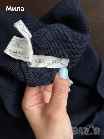 Boss - Мъжки Vintage Пуловер ( 100% Вълна ) by Hugo Boss - 10/10, снимка 5 - Пуловери - 52791683