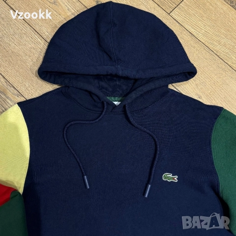 Мъжко горнище Lacoste | XS , S размер, снимка 3 - Суичъри - 52812150