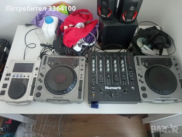 Pioneer Cdj сет за миксове , снимка 1 - Декове - 46908662