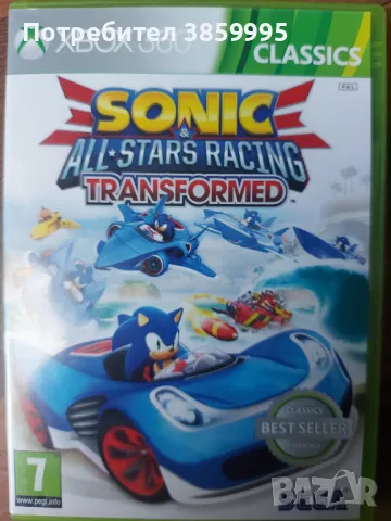 Sonic transformed xbox360 , снимка 1 - Игри за Xbox - 46915571