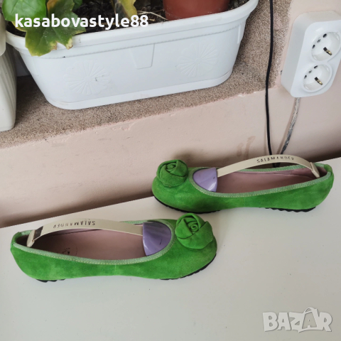 Балерини от естествена кожа 37.5н., снимка 12 - Дамски ежедневни обувки - 53792454