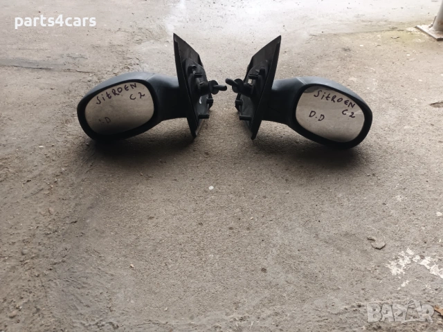 ляво и дясно огледало за ситроен ц2 CITROEN C2, снимка 2 - Части - 53314173
