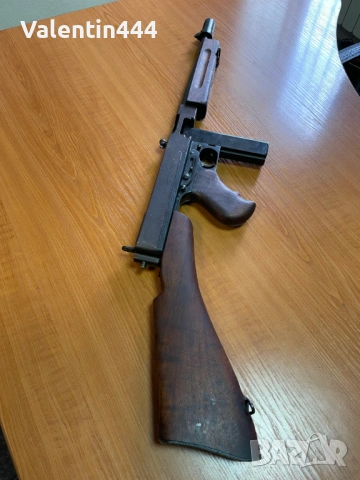 Картечен пистолет Томпсън, мод. 1928 г. - Деактивиран/Обезопасен, снимка 6 - Бойно оръжие - 53709198