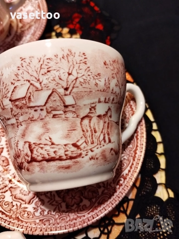 Английски чаен сервиз, снимка 3 - Сервизи - 52936660