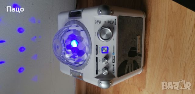 Bluetooth Karaoke System//iDance Sing Cube BC100, снимка 10 - Аудиосистеми - 45394981