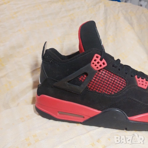 маратонки Jordan 4 Retro Red Thunder номер 46, снимка 10 - Маратонки - 53078104