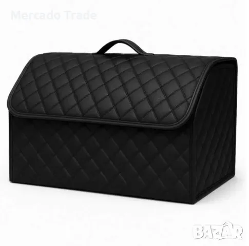 LUX кожен органайзер Mercado Trade, Сгъваем, Черен, Различни размери, снимка 4 - Аксесоари и консумативи - 50056589