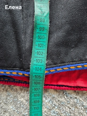 Автентична кюстендилска, казмирена сая за носия. Сърма, снимка 14 - Антикварни и старинни предмети - 54048241