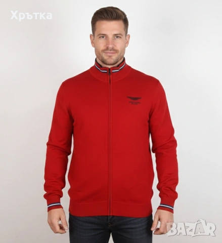 Hackett Aston Martin - Оригинална мъжка жилетка с цип размер 2XL