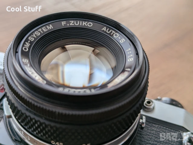 Фотоапарат Olympus om10 с обектив F.ZUIKO AUTO-S 1:1.8 f =50mm, снимка 8 - Фотоапарати - 51164214
