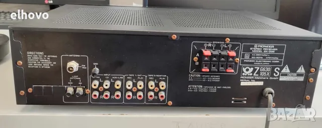 Ресивър Pioneer SX-335, снимка 5 - Ресийвъри, усилватели, смесителни пултове - 48113540