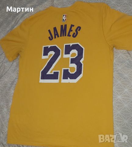 Los Angeles Lakers LeBron James 23 Тениска - Размер М, снимка 4 - Тениски - 45268575