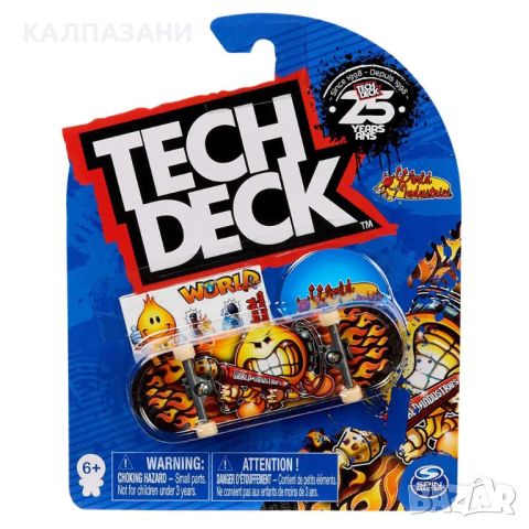 TECH DECK Мини скейтборд 1 брой 6067049, снимка 7 - Игри и пъзели - 46099231