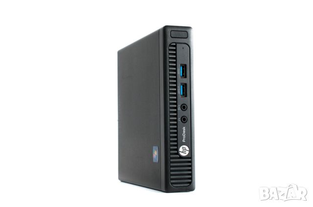 Мини Компютър HP ProDesk 600 G2 Mini G4400T/ 8GB/ 128GB SSD/W10*, снимка 5 - Работни компютри - 45204384