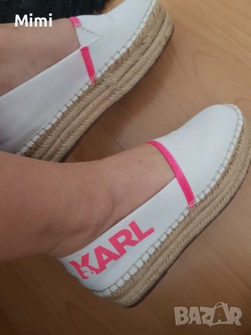 Karl Lagerfeld Еспадрели/Обувки, снимка 2 - Дамски ежедневни обувки - 45510254