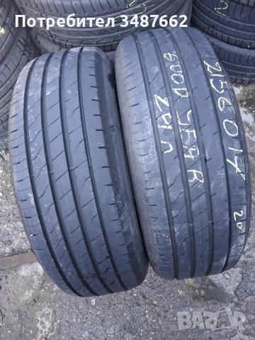 215 60 17 GOOD YEAR 2бр летни дот 2024г 