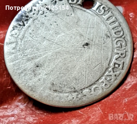 ¼ сребърен талер ,Полша., снимка 4 - Нумизматика и бонистика - 50600835