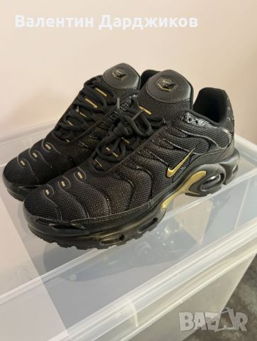 Nike NT Air Max Plus ,,Black and Gold", снимка 1 - Спортни обувки - 45509854