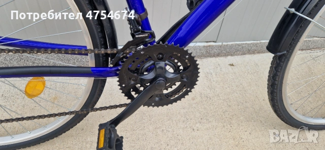 Алуминиев велосипед Trekking колело 28", снимка 3 - Велосипеди - 53767069