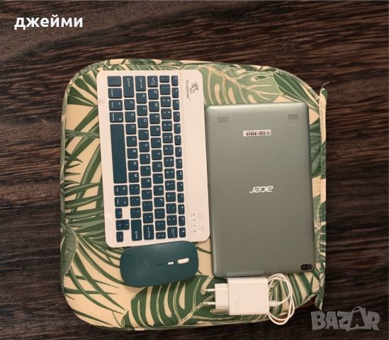 Таблет ACER ICONIA + Bluetooth клавиатура и мишка Yelandar , снимка 1 - Таблети - 46645311