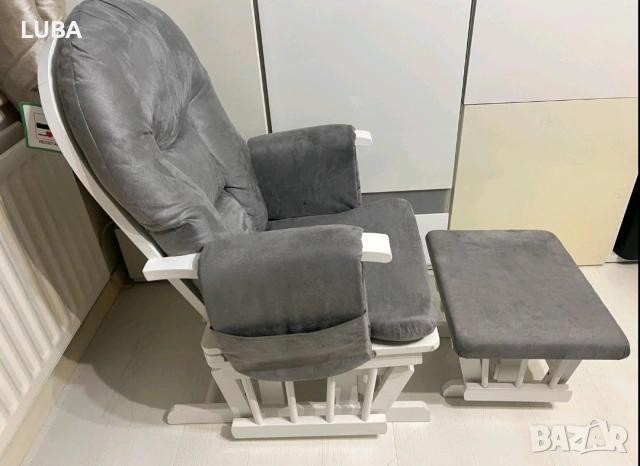 люлеещ стол с табуретка