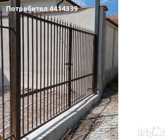 Метални оградни пана и врати, снимка 7 - Огради и мрежи - 49489727