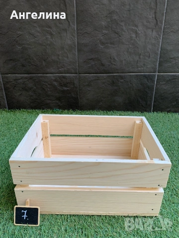 Декоративни щайги , снимка 14 - Декорация за дома - 53026261