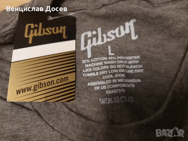 Gibson Тениска, снимка 5 - Тениски - 49557470