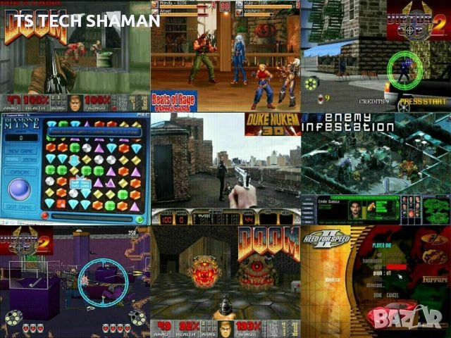 ⭐Продавам рядък ретро компютър FUJITSU SIEMENS с много ретро игри⭐, снимка 7 - Геймърски - 51933875