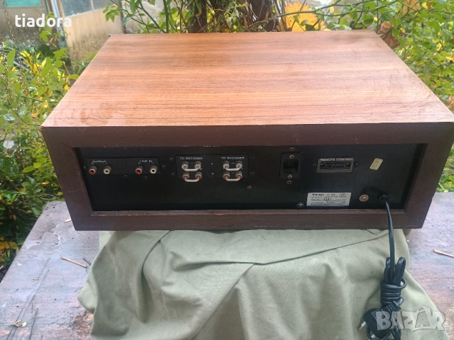 TEAC C-3X  3-Head Stereo Cassette Deck DBX -Wood Case, снимка 12 - Декове - 52339922