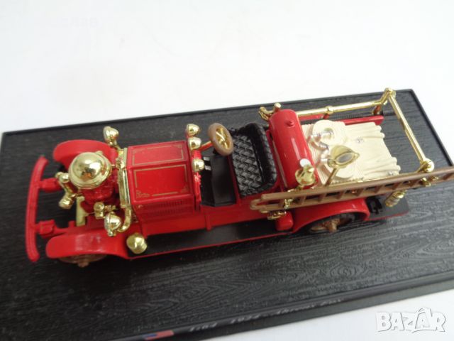  1:64 AHRENS FOX 1924 ПОЖАРНА ИГРАЧКА КОЛИЧКА МОДЕЛ, снимка 6 - Колекции - 46057435