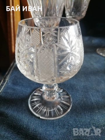 СТАРИ КРИСТАЛНИ ЧАШИ , снимка 11 - Други ценни предмети - 54049333