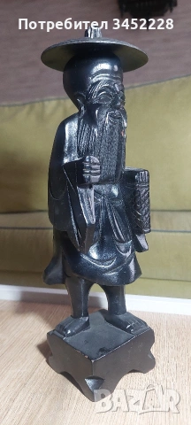 Дърворезба за ценители височина 30см , снимка 7 - Декорация за дома - 53902827