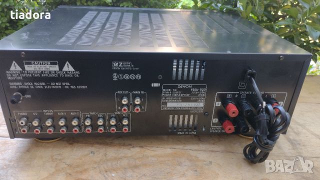  Denon  PMA-920  Optical Class A , снимка 8 - Ресийвъри, усилватели, смесителни пултове - 46555666