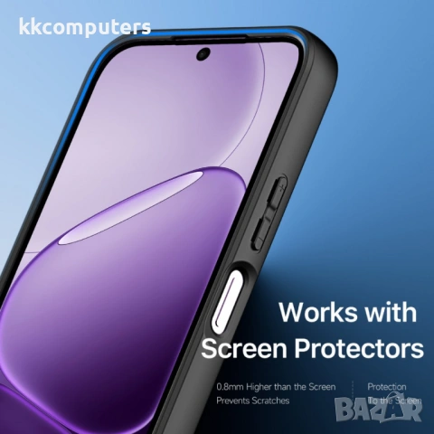 Защитен Калъф DUX DUCIS Aimo Series за Oppo A6x 5G / A6x 4G - TPU + PC, Матов, REACH сертифициран, A, снимка 8 - Резервни части за телефони - 53563938