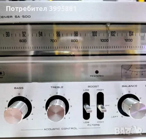 Ресийвър Technics, mod. SA-500

, снимка 3 - Ресийвъри, усилватели, смесителни пултове - 49134238