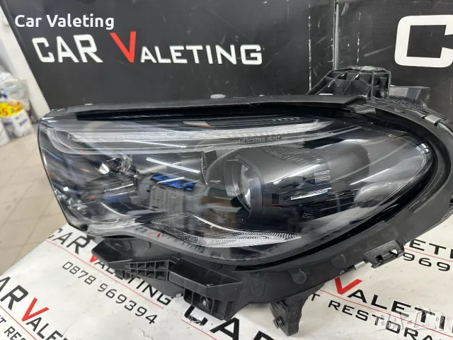 Фар фарове ляв Mercedes E classe W214 Мерцедес 214 DIGITAL LIGHT far, снимка 3 - Части - 49656676